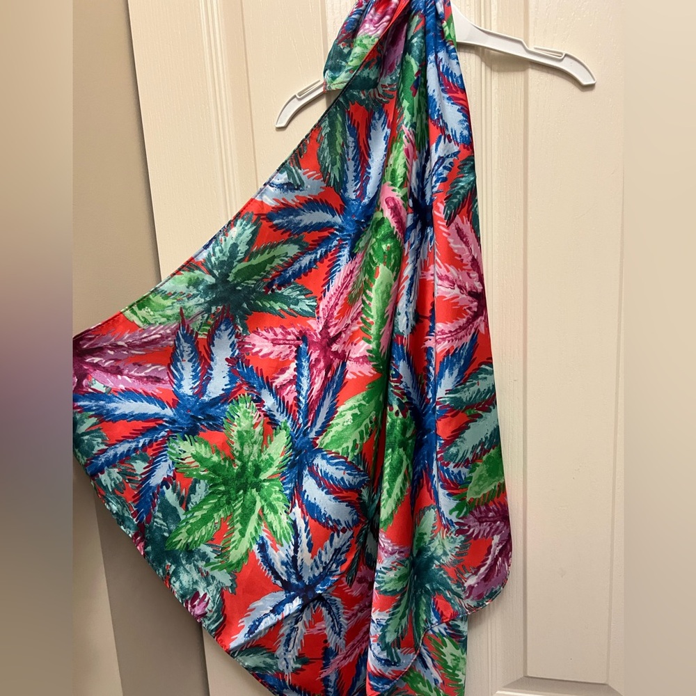Zara Tropical Print Scarf